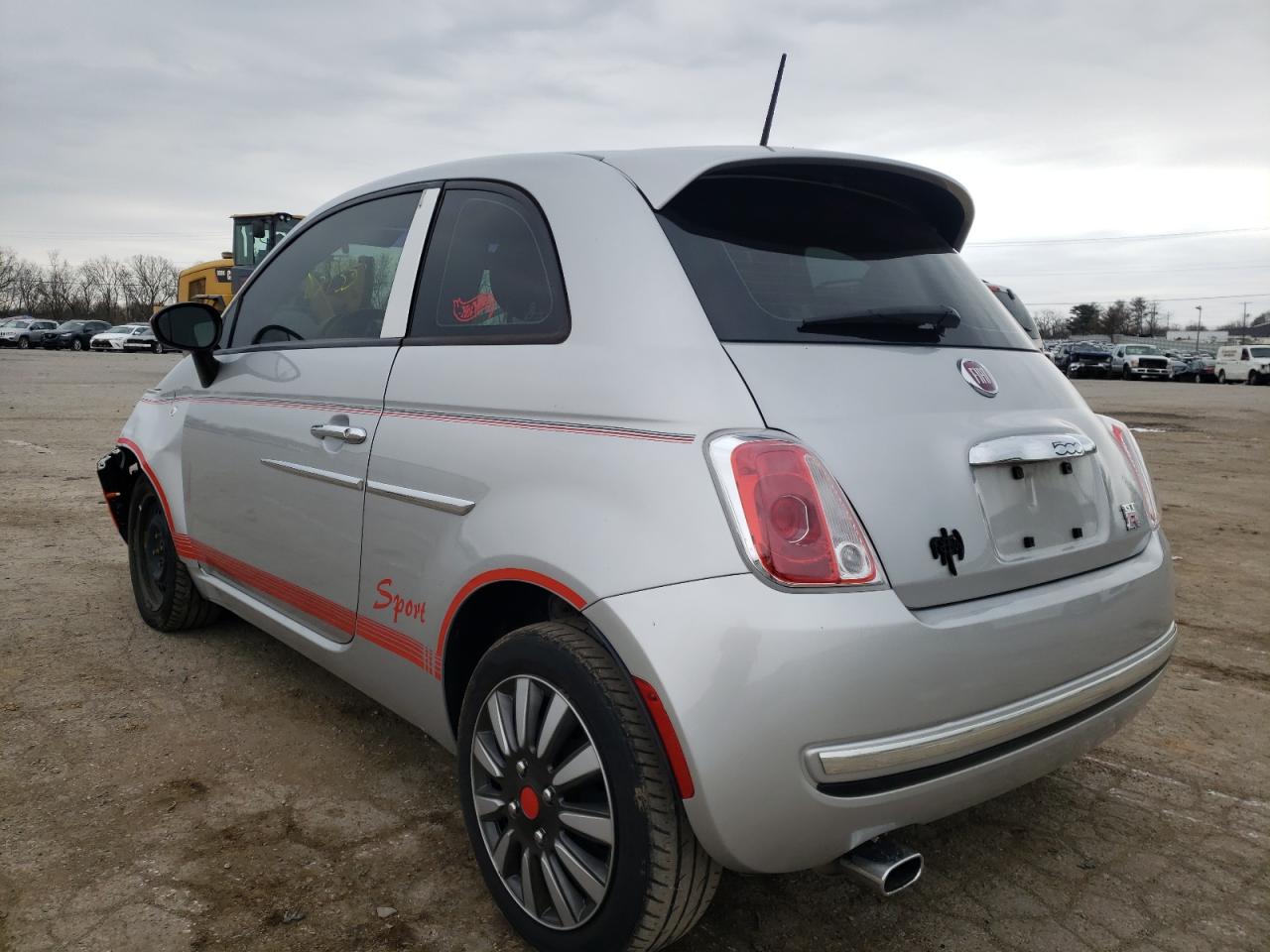 Photo 3 from auction – 2014 FIAT 500 POP with VIN 3C3CFFAR1ET185752