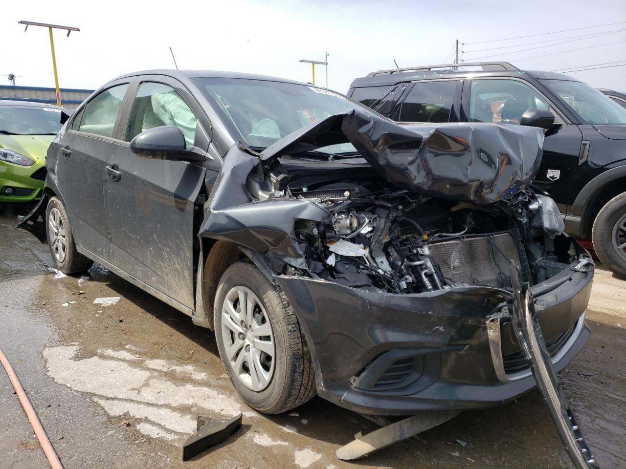 CHEVROLET SONIC LS 2018 with VIN 1G1JB5SH5J4120006 - Photo from auction