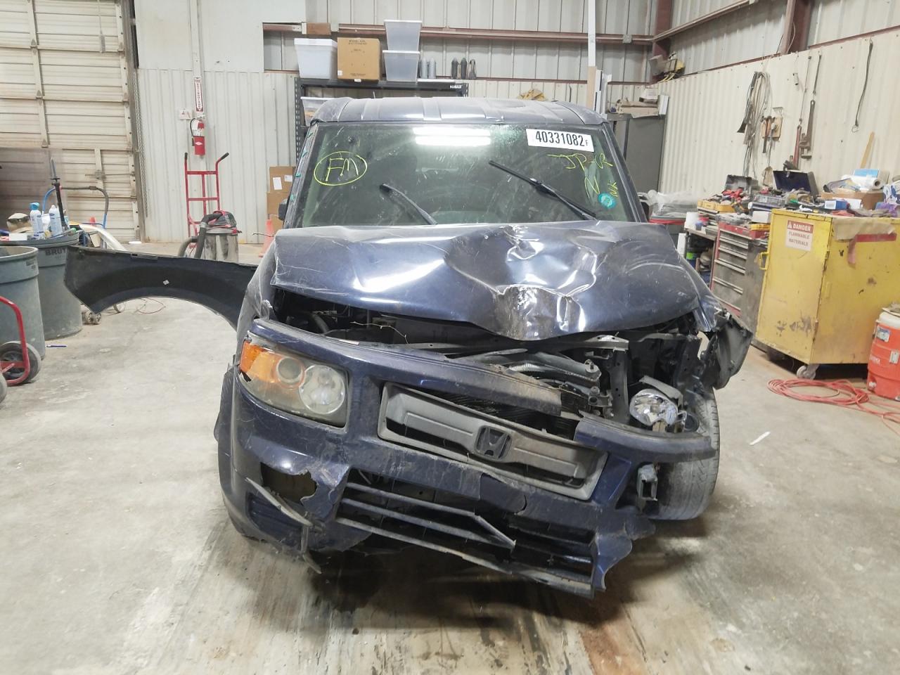 Photo 9 from auction – 2008 HONDA ELEMENT SC with VIN 5J6YH18948L008725