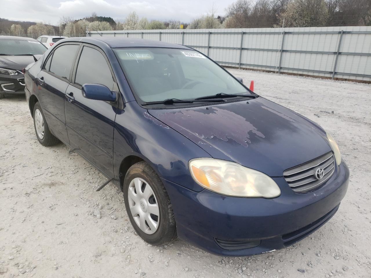 TOYOTA COROLLA CE 2004 with VIN 1NXBR32E04Z326268 - Photo from auction