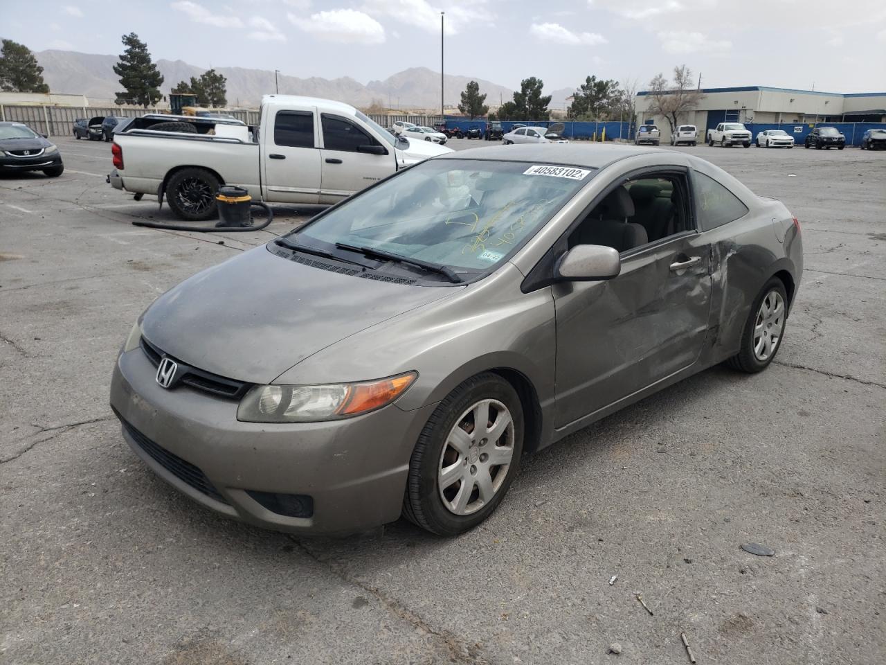 Photo 2 from auction – 2007 HONDA CIVIC with VIN 2HGFG12617H505422