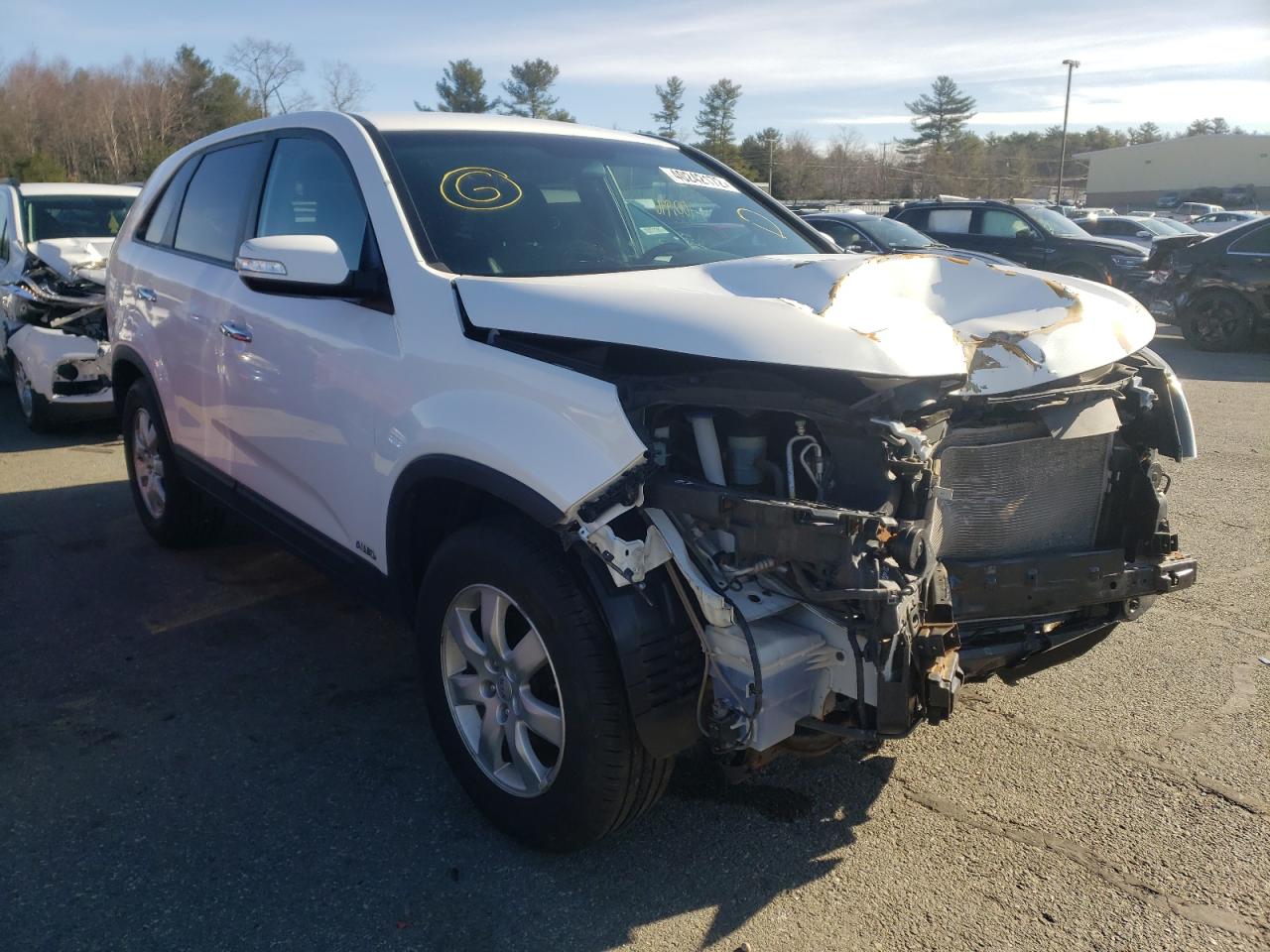 Photo 1 from auction – 2013 KIA SORENTO LX with VIN 5XYKTCA64DG419621