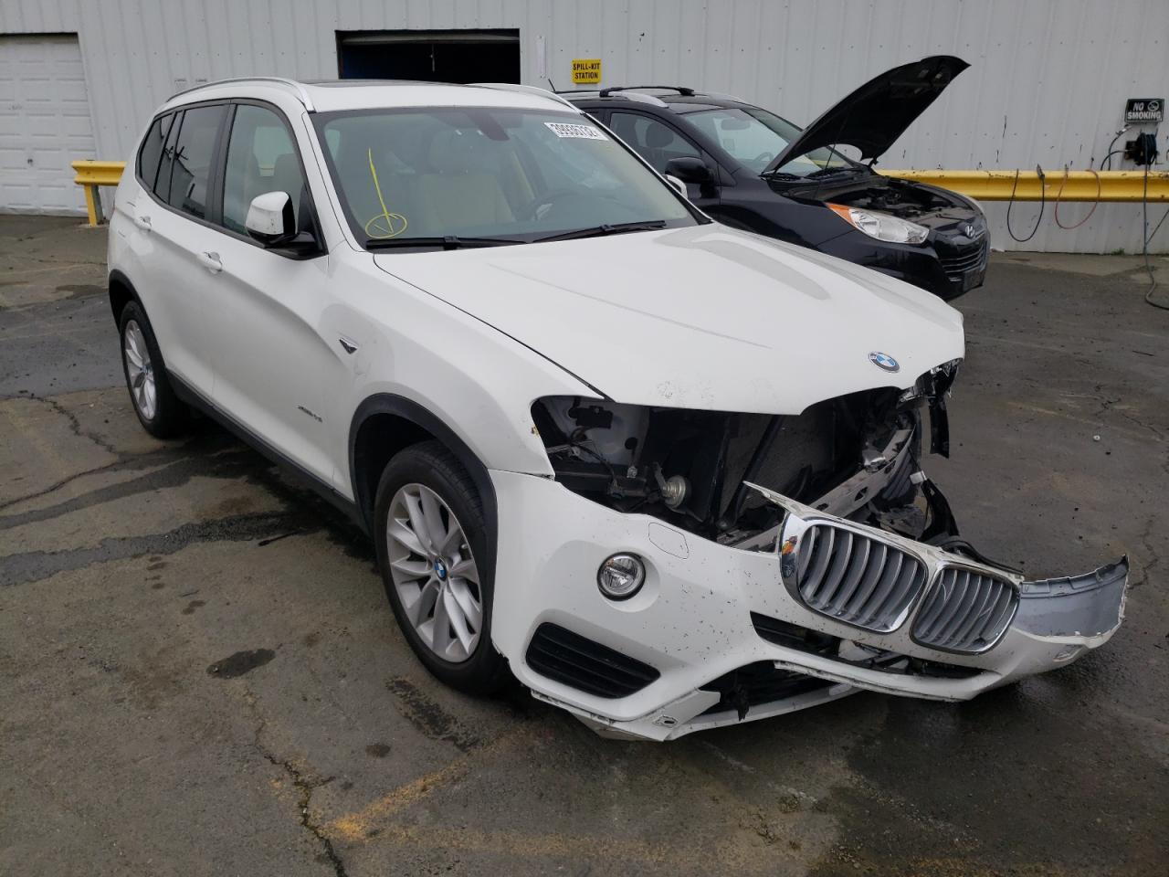 BMW X3 XDRIVE2 2015 with VIN 5UXWX9C52F0D61399 - Photo from auction