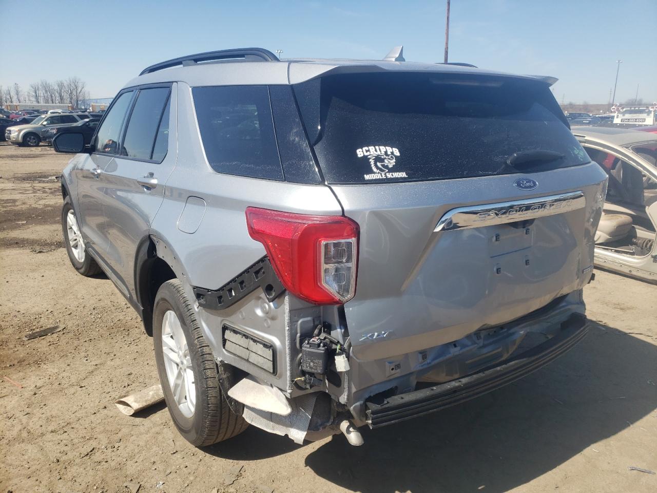 Photo 3 from auction – 2020 FORD EXPLORER X with VIN 1FMSK8DH3LGC98214
