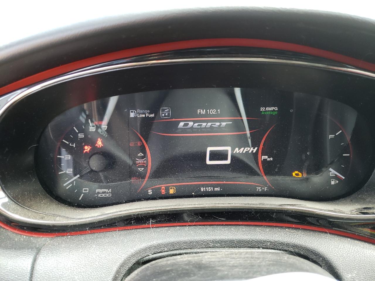 Photo 8 from auction – 2014 DODGE DART GT with VIN 1C3CDFEB9ED673565