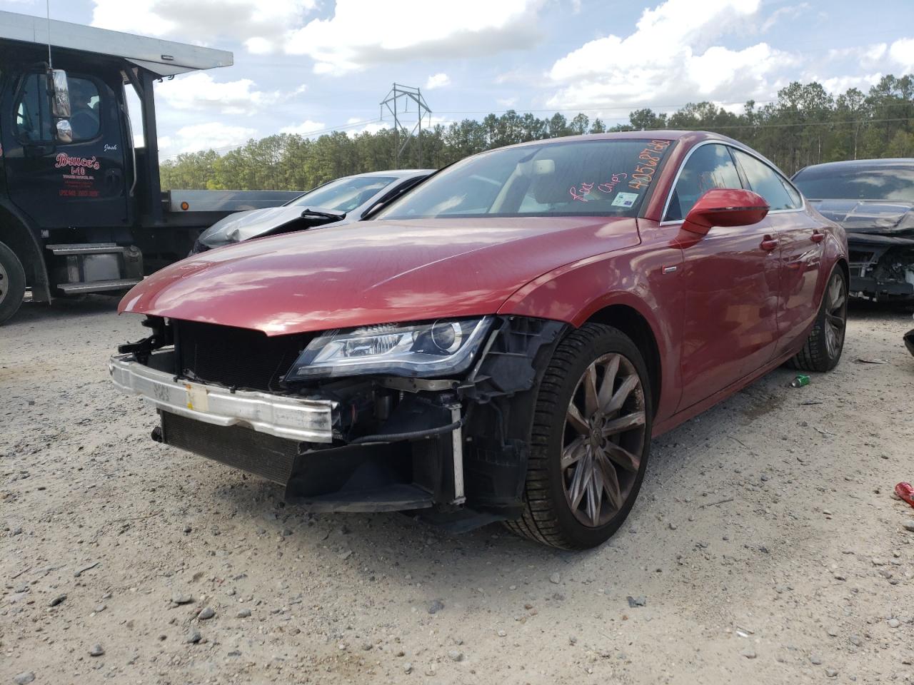 Photo 2 from auction – 2012 AUDI A7 PREMIUM with VIN WAUYGAFC1CN128130
