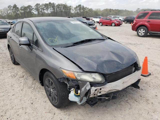 HONDA CIVIC LX 2012 with VIN 2HGFB2F58CH572213 - Photo from auction