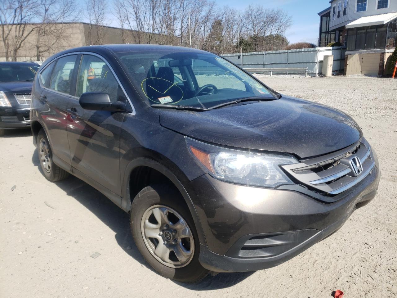 HONDA CR-V LX 2014 with VIN 5J6RM4H33EL095350 - Photo from auction
