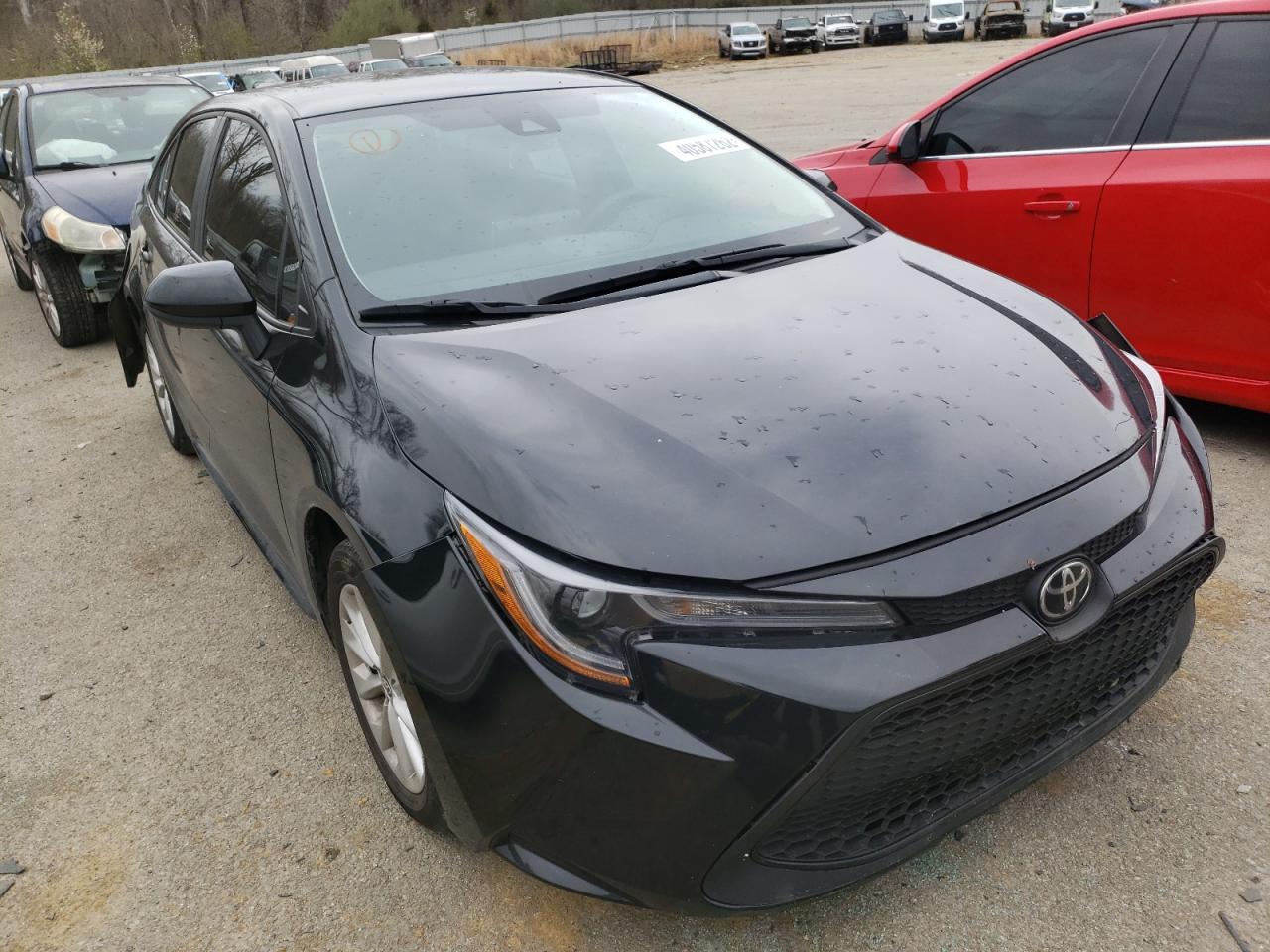 TOYOTA COROLLA LE 2021 with VIN 5YFVPMAE0MP255035 - Photo from auction