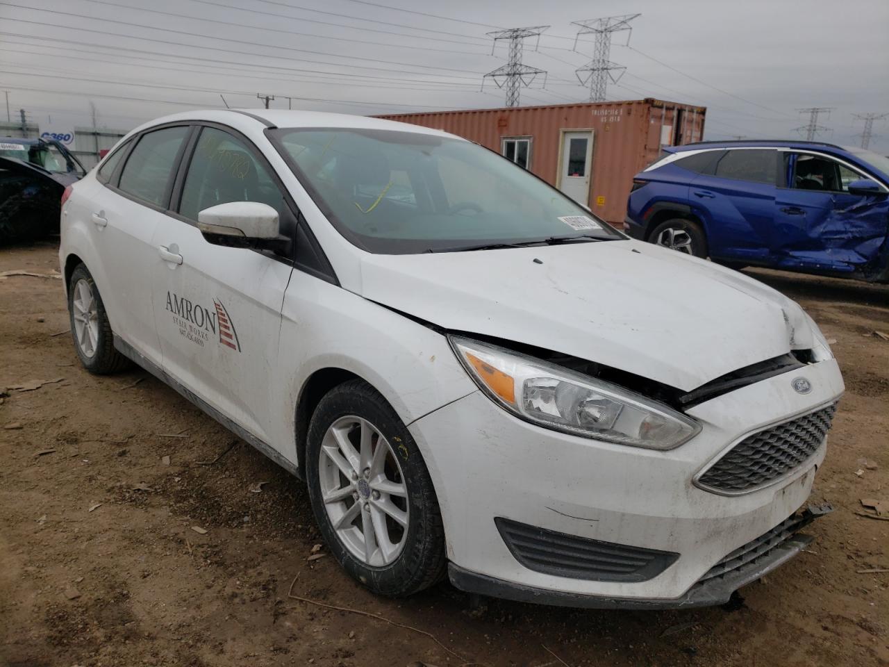 FORD FOCUS SE 2015 with VIN 1FADP3F2XFL312492 - Photo from auction