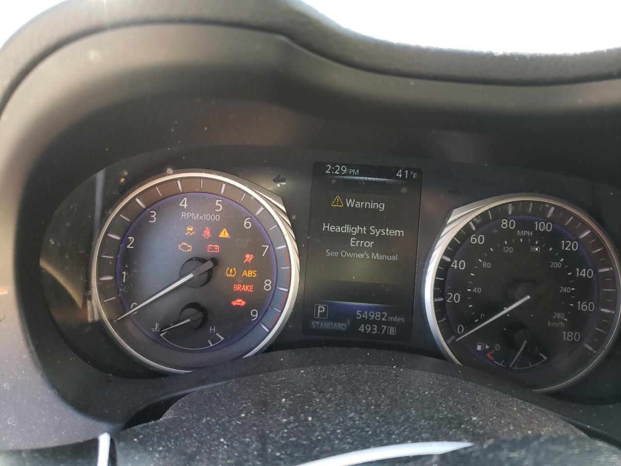 Photo 8 from auction – 2017 INFINITI Q50 PREMIU with VIN JN1EV7AR7HM838952