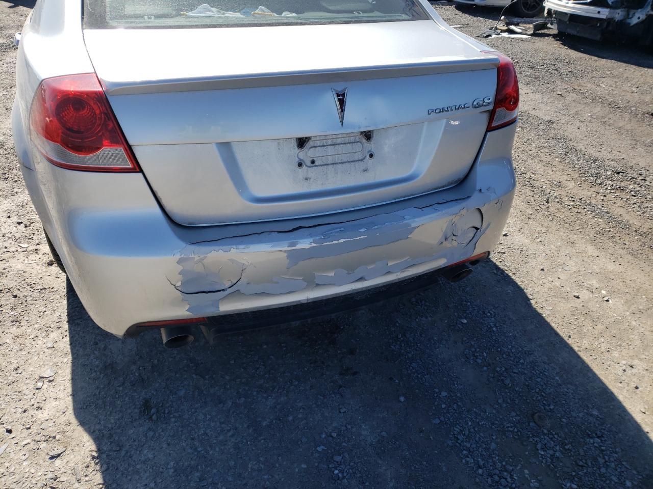 Photo 9 from auction – 2009 PONTIAC G8 with VIN 6G2ER57749L217937