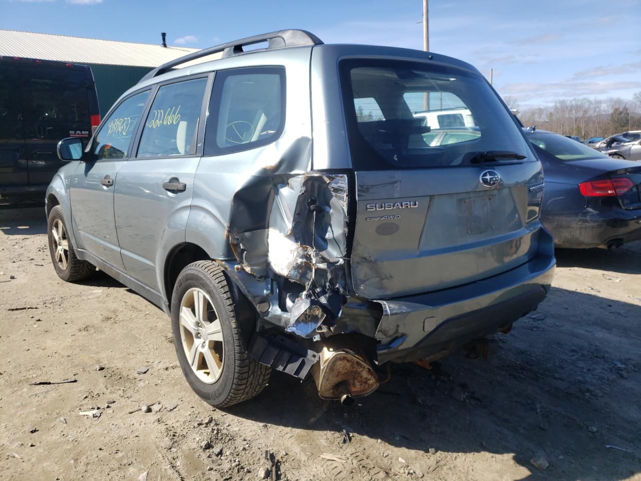 Photo 3 from auction – 2010 SUBARU FORESTER X with VIN JF2SH6BC1AH917934