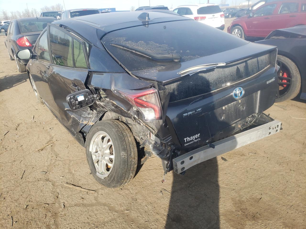 Photo 3 from auction – 2016 TOYOTA PRIUS with VIN JTDKARFU9G3516533
