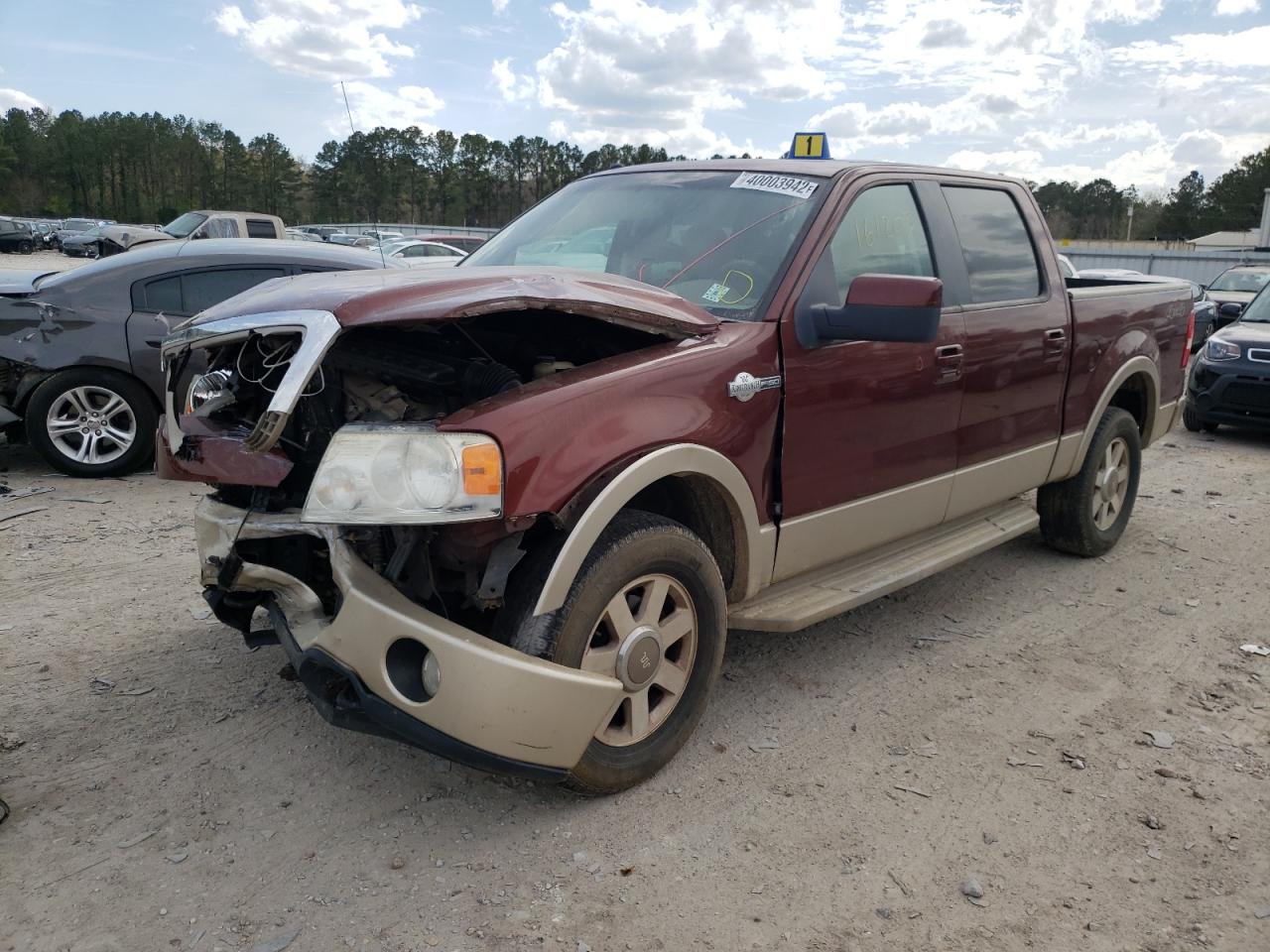 Photo 2 from auction – 2007 FORD F150 SUPER with VIN 1FTPW14V37KB32144
