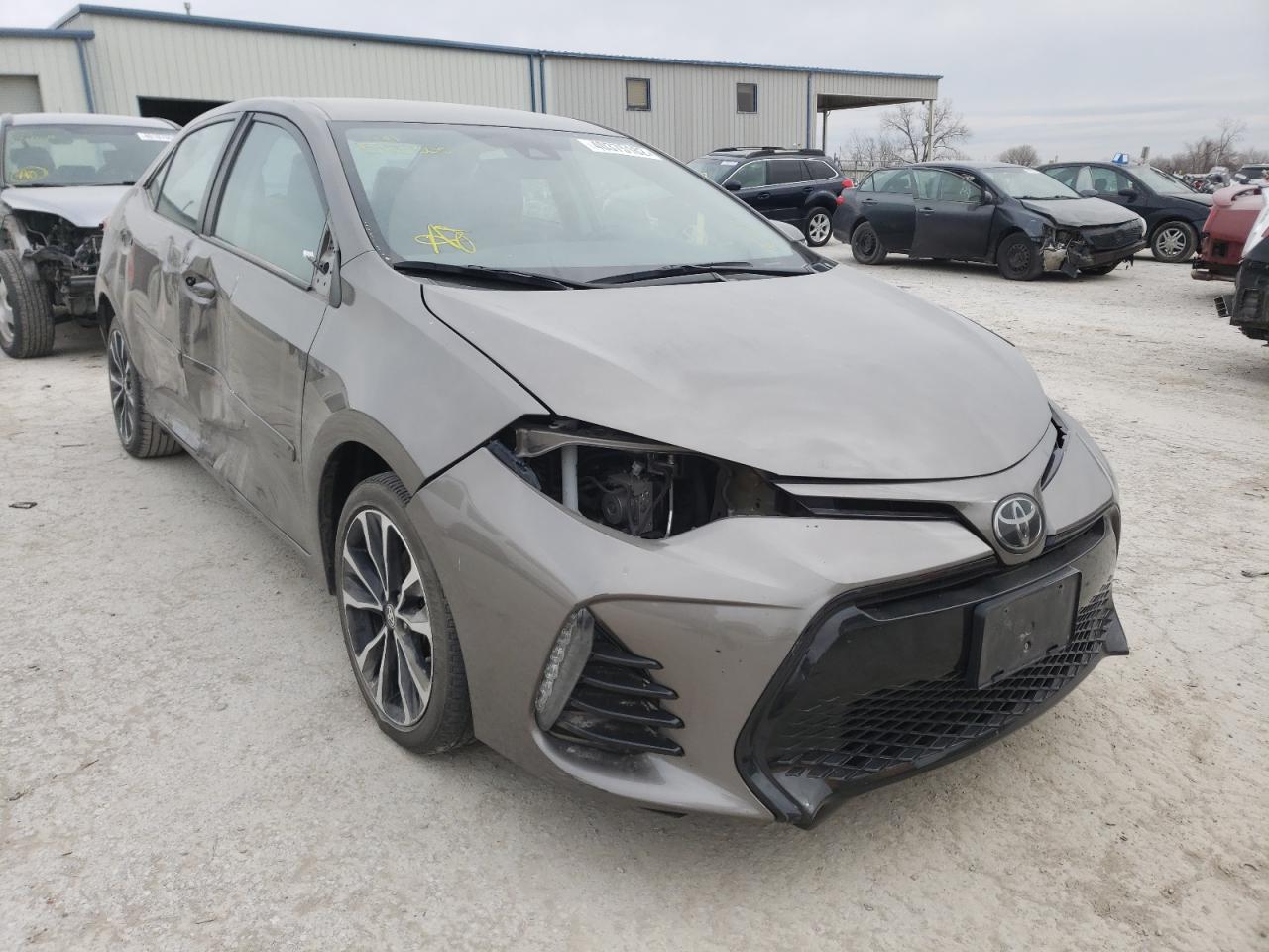 TOYOTA COROLLA L 2017 with VIN 5YFBURHEXHP593305 - Photo from auction