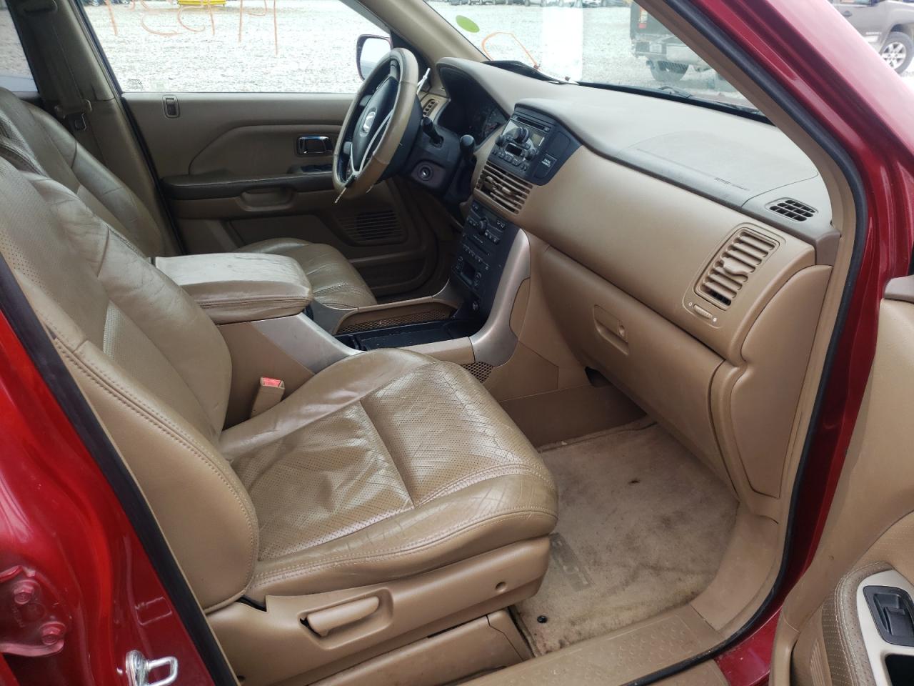 Foto 5 de la subasta – 2005 HONDA PILOT EXL con VIN 5FNYF18545B015584