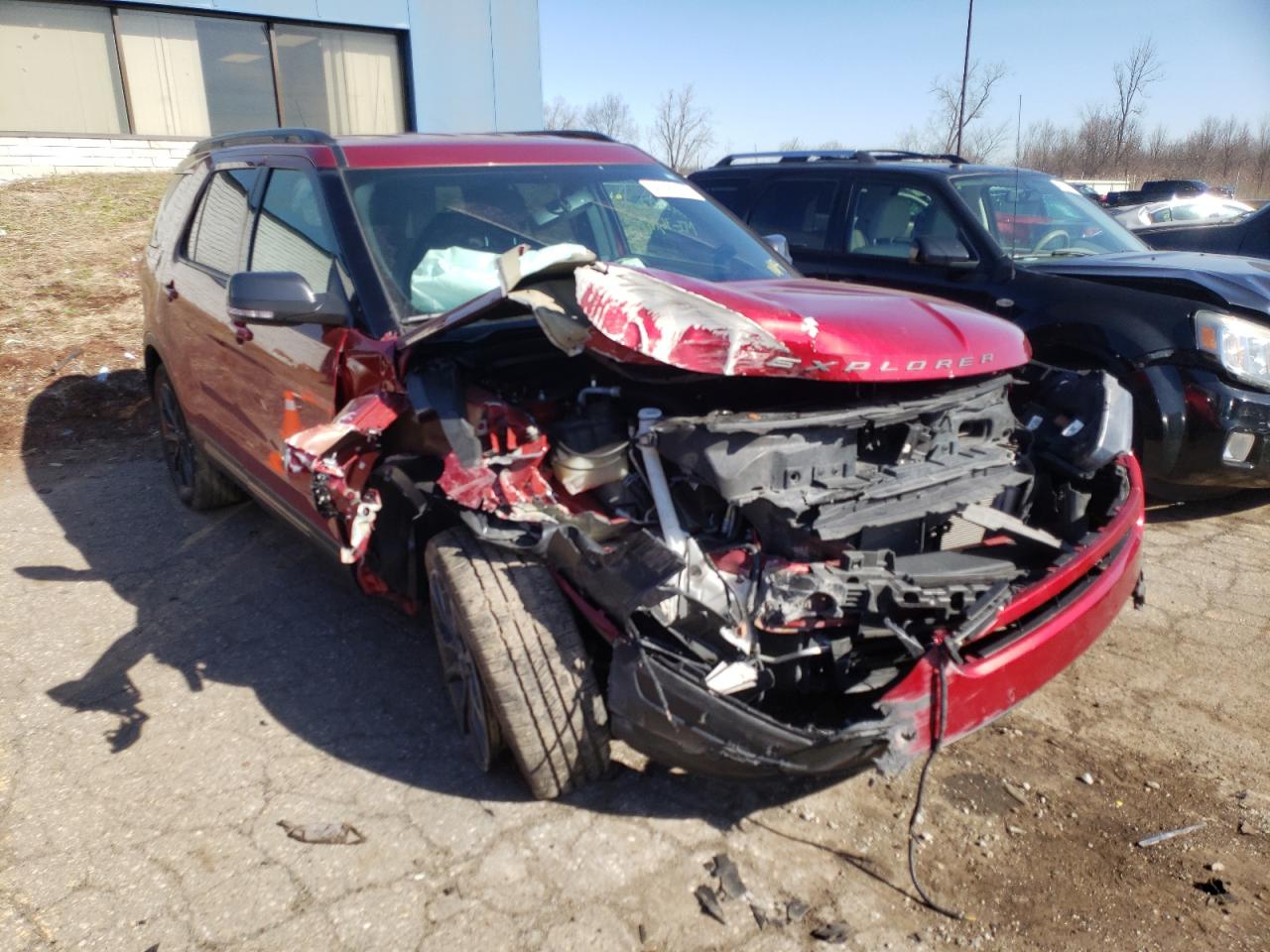FORD EXPLORER X 2019 with VIN 1FM5K7D84KGA39317 - Photo from auction
