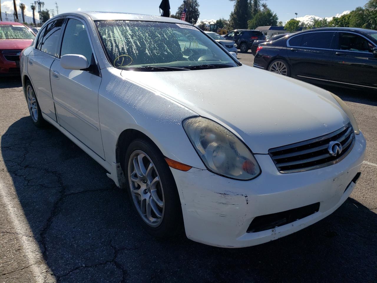 INFINITI G35 2006 with VIN JNKCV51E96M512927 - Photo from auction