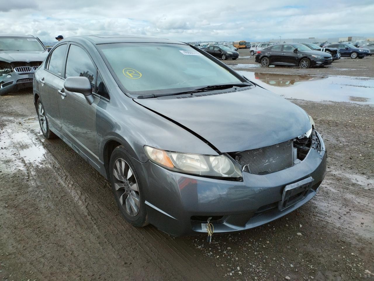 HONDA CIVIC EX 2010 with VIN 19XFA1F83AE026868 - Photo from auction