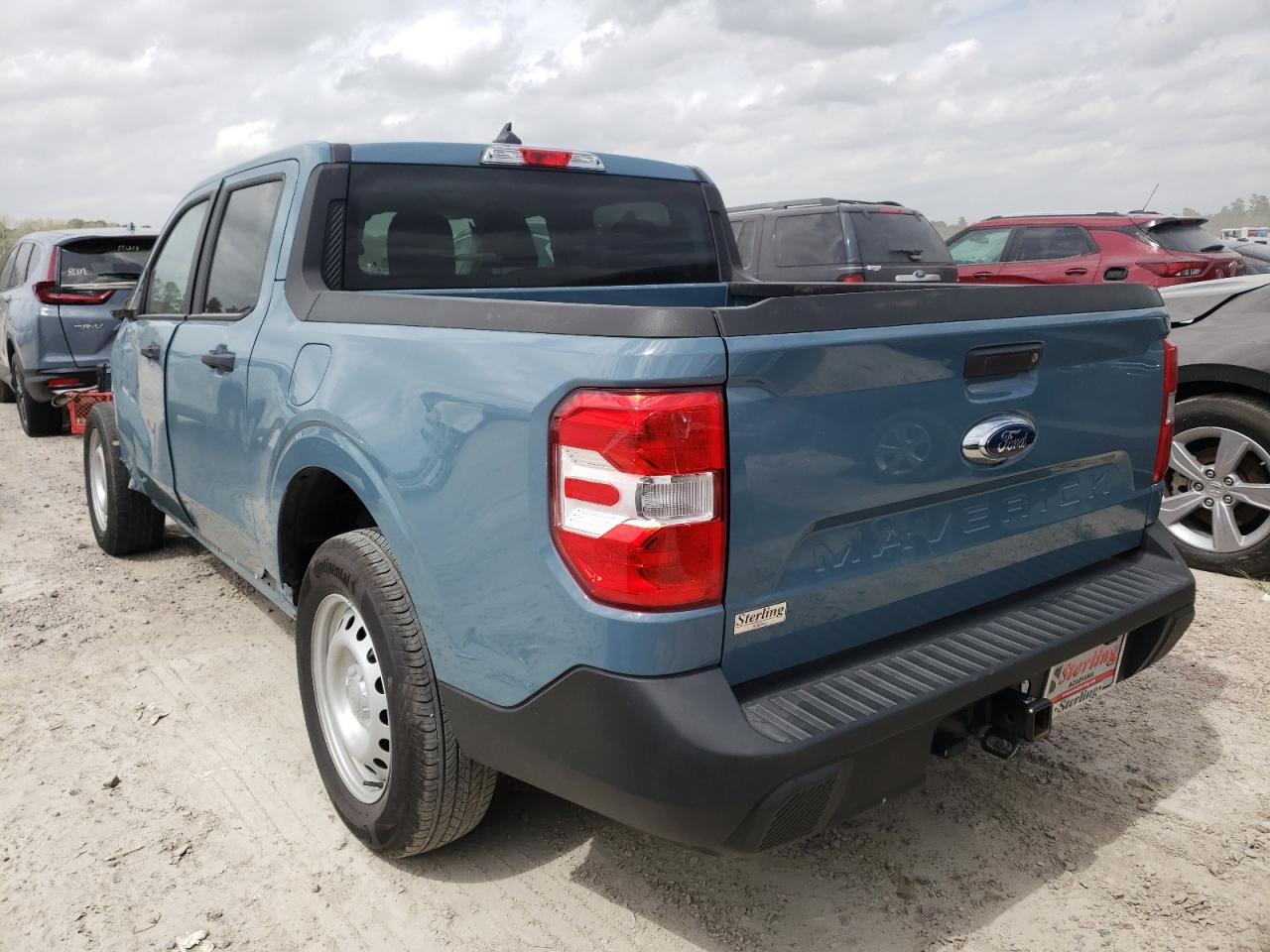 Photo 3 from auction – 2022 FORD MAVERICK X with VIN 3FTTW8E90NRA23108