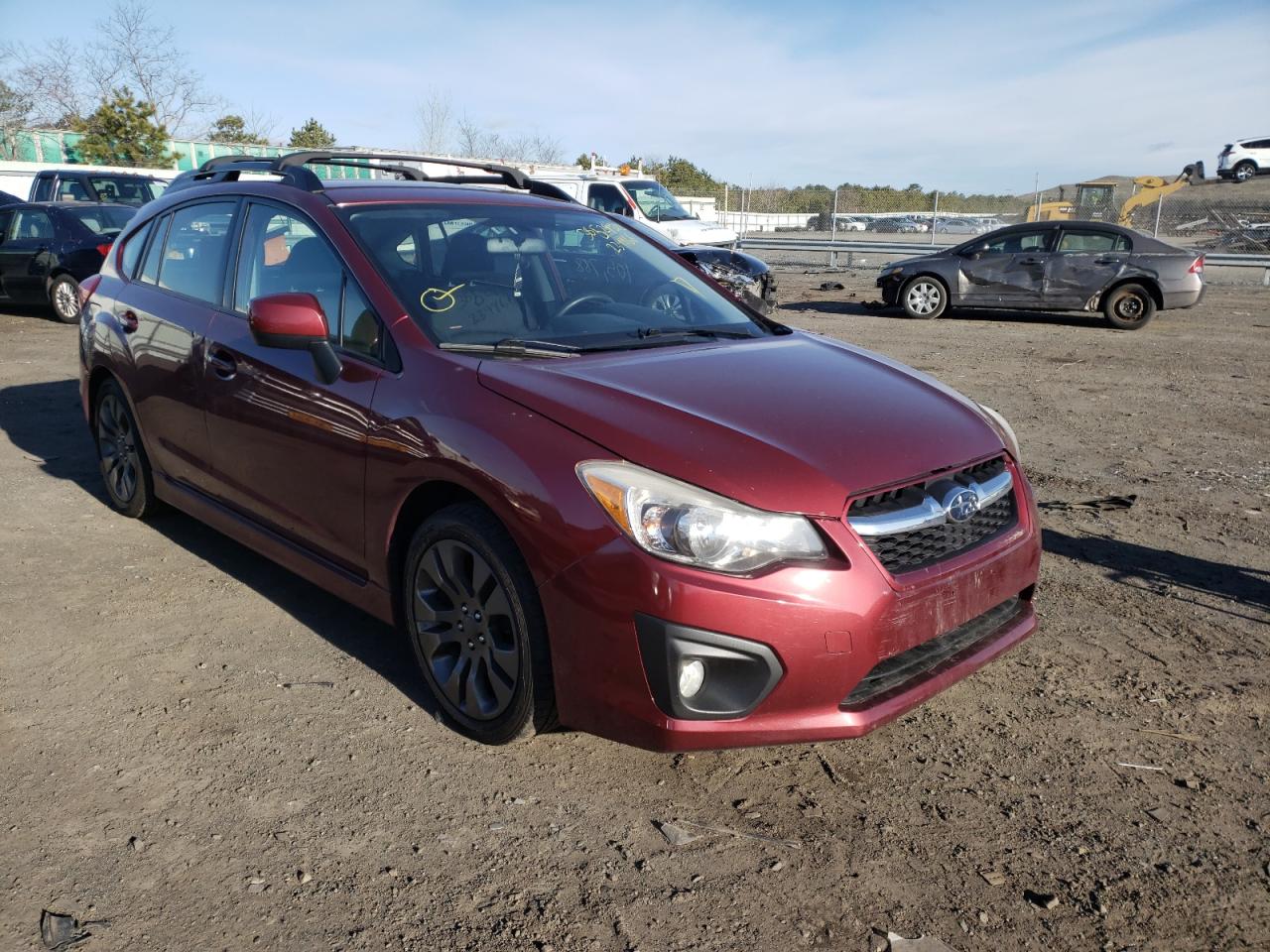 SUBARU IMPREZA SP 2012 with VIN JF1GPAL67CG239966 - Photo from auction