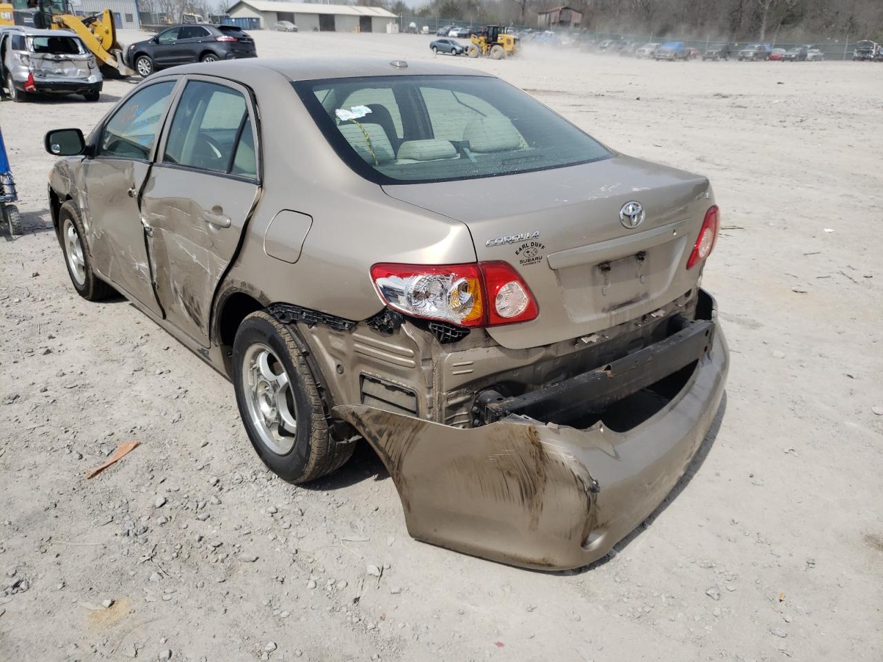 Photo 3 from auction – 2009 TOYOTA COROLLA BA with VIN 1NXBU40E39Z015724