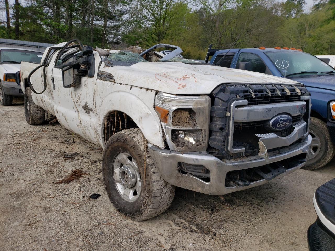 FORD F250 SUPER 2012 with VIN 1FT7W2BT6CEB07657 - Photo from auction