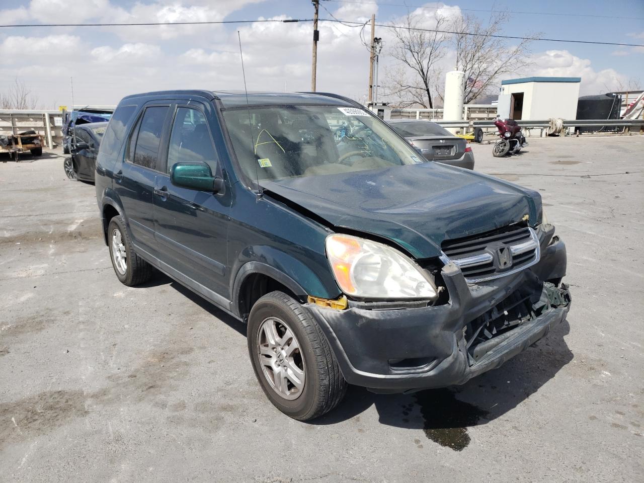 HONDA CR-V EX 2003 with VIN JHLRD78863C004445 - Photo from auction