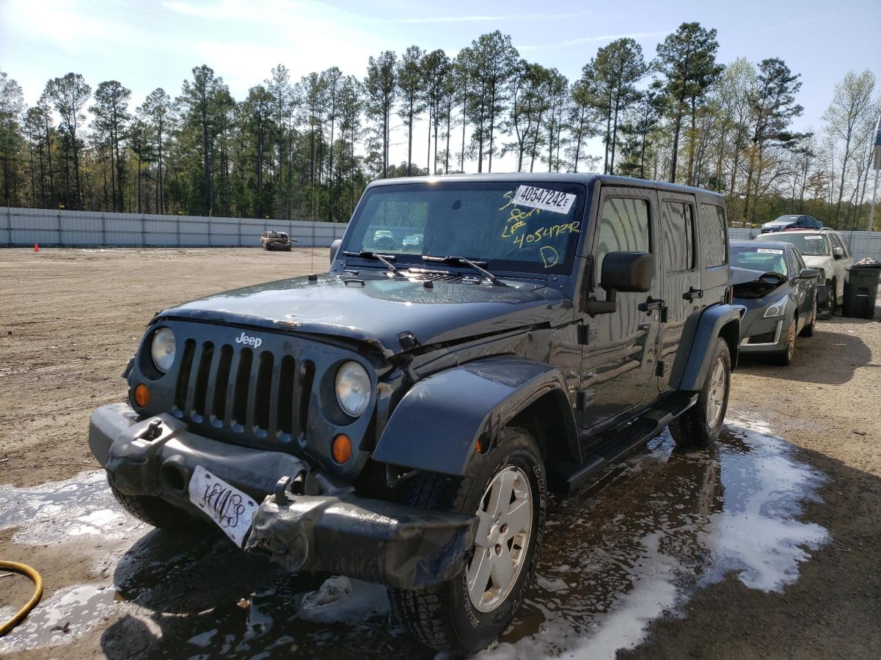 Photo 9 from auction – 2007 JEEP WRANGLER S with VIN 1J4GB59147L156952