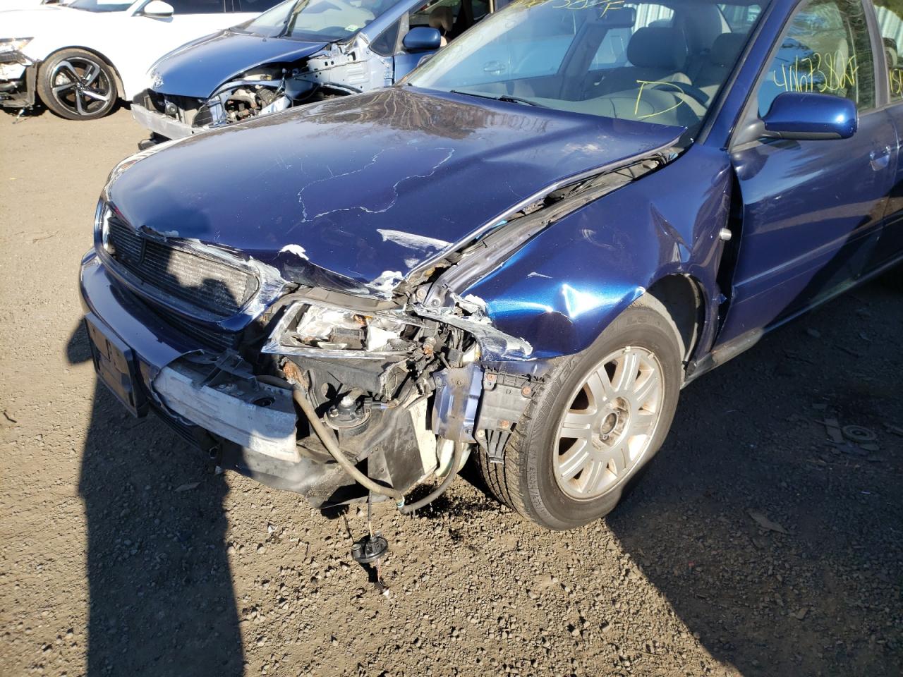Photo 9 from auction – 2000 AUDI A4 1.8T QU with VIN WAUDC68D3YA175977