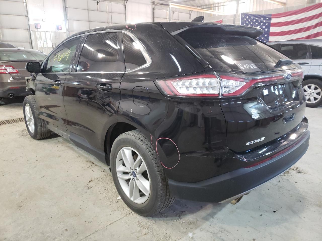 Photo 3 from auction – 2017 FORD EDGE SEL with VIN 2FMPK4J81HBB61385