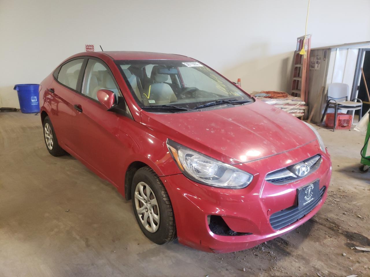 HYUNDAI ACCENT GLS 2012 with VIN KMHCT4AE1CU041669 - Photo from auction