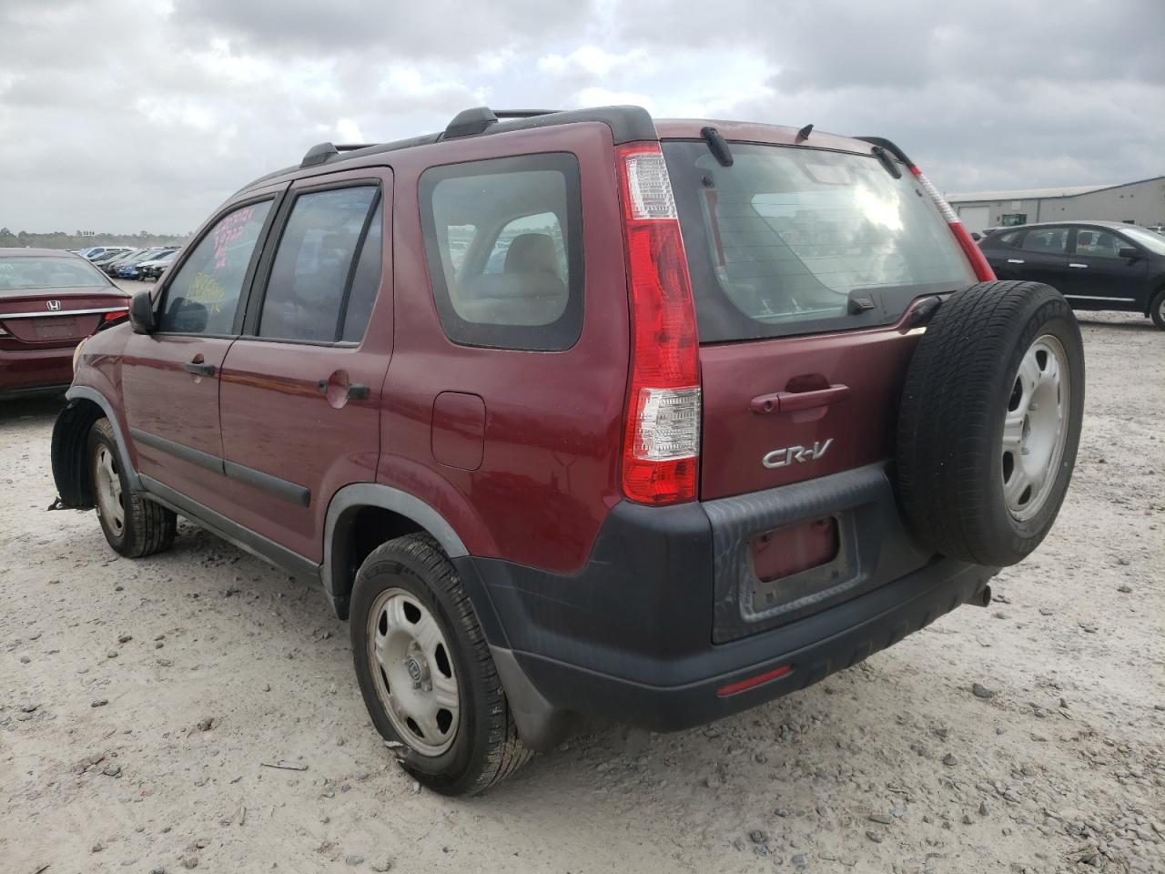Photo 3 from auction – 2006 HONDA CR-V LX with VIN JHLRD68546C005257