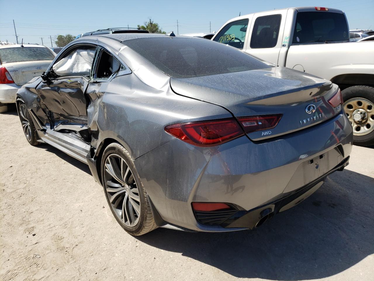Photo 3 from auction – 2017 INFINITI Q60 BASE with VIN JN1CV7EL6HM320392