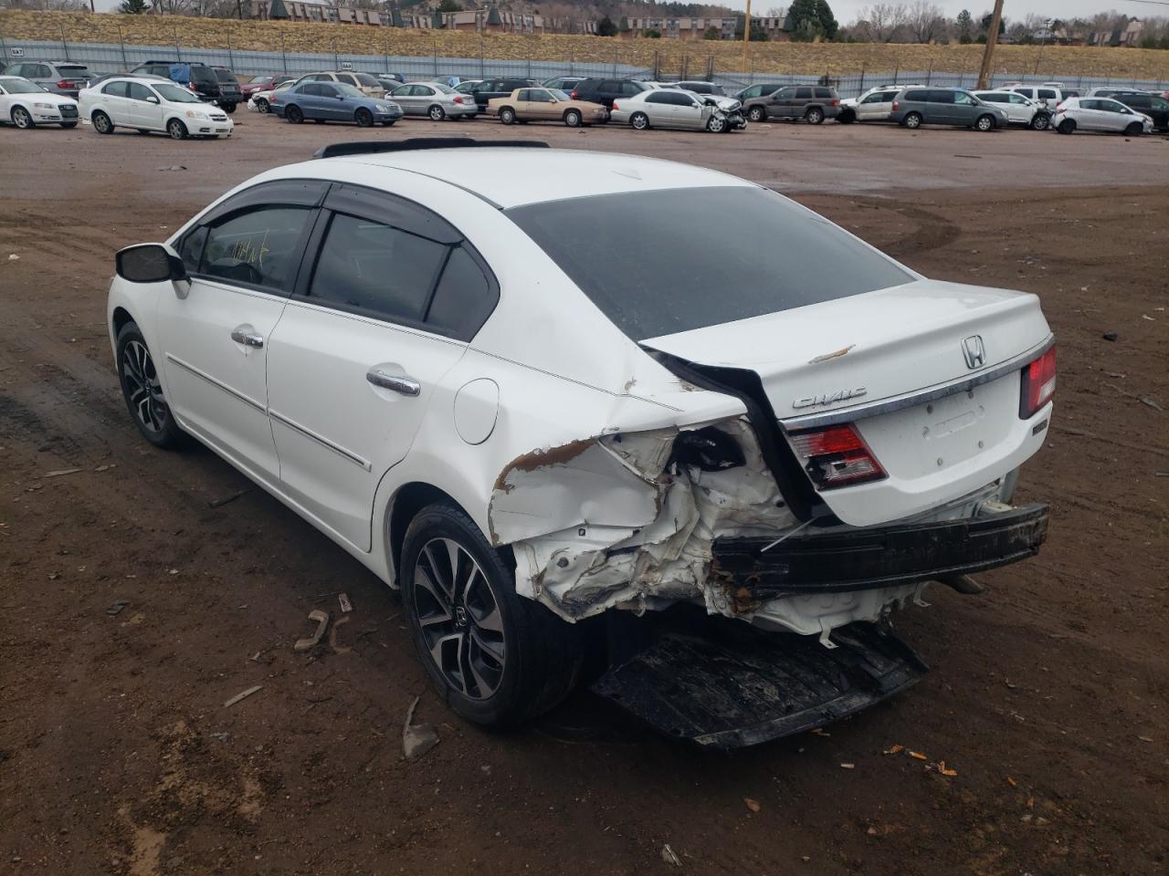 Photo 3 from auction – 2013 HONDA CIVIC EXL with VIN 19XFB2F97DE005733
