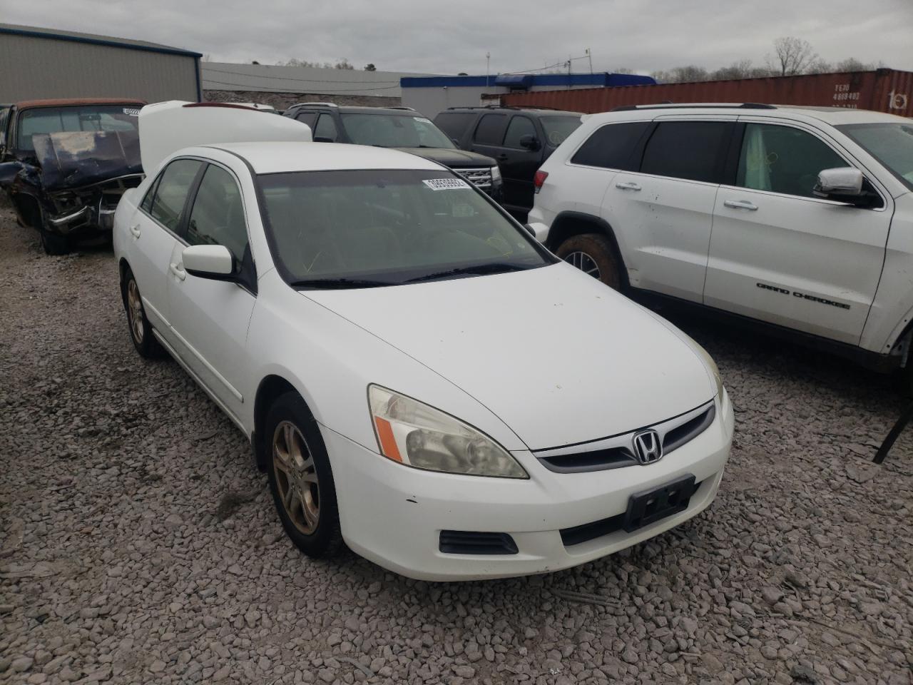 HONDA ACCORD SE 2007 with VIN JHMCM56347C011980 - Photo from auction