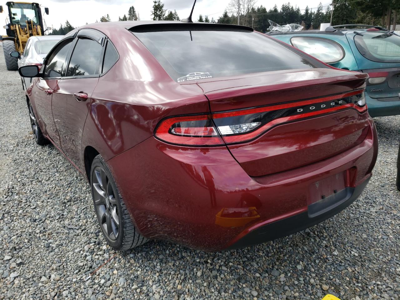 Photo 3 from auction – 2015 DODGE DART SE with VIN 1C3CDFAA7FD374980
