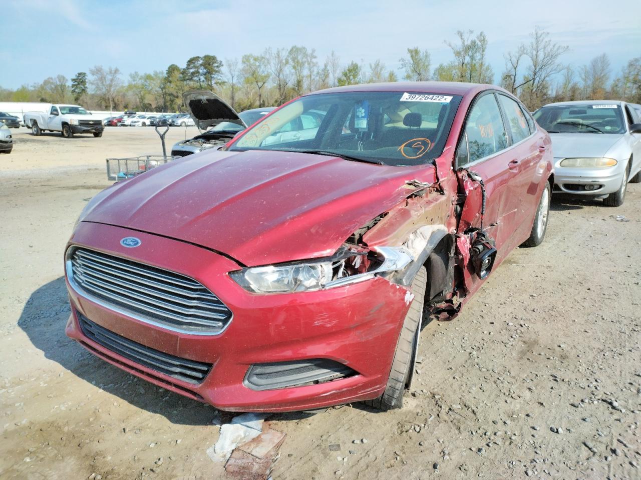 Photo 9 from auction – 2014 FORD FUSION SE with VIN 3FA6P0LU6ER173376