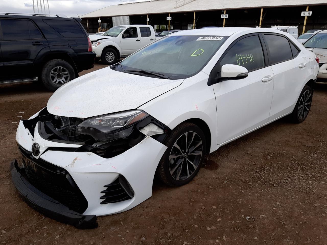 Photo 2 from auction – 2019 TOYOTA COROLLA L with VIN 5YFBURHE2KP887448