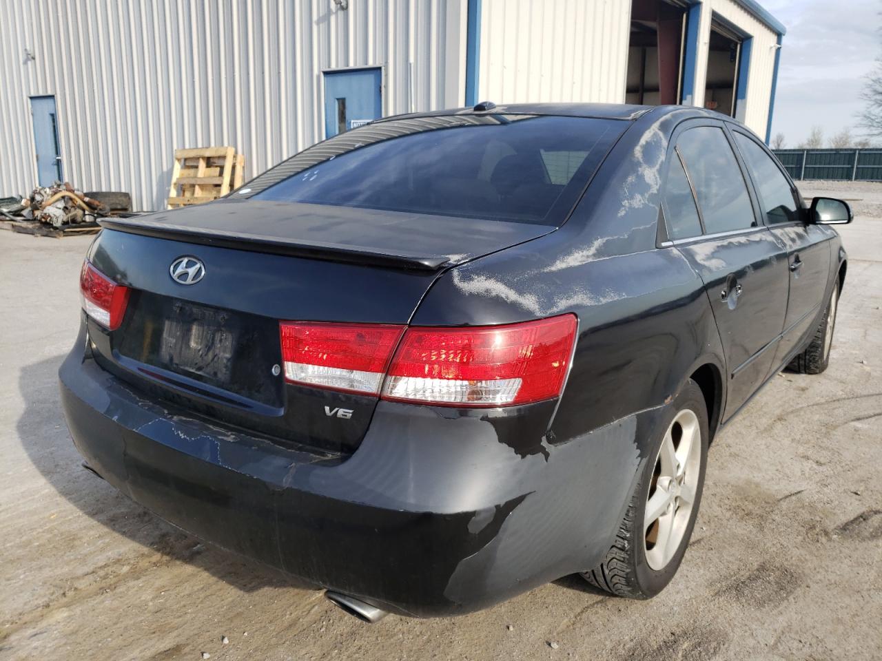 Photo 4 from auction – 2008 HYUNDAI SONATA SE with VIN 5NPEU46F28H383659