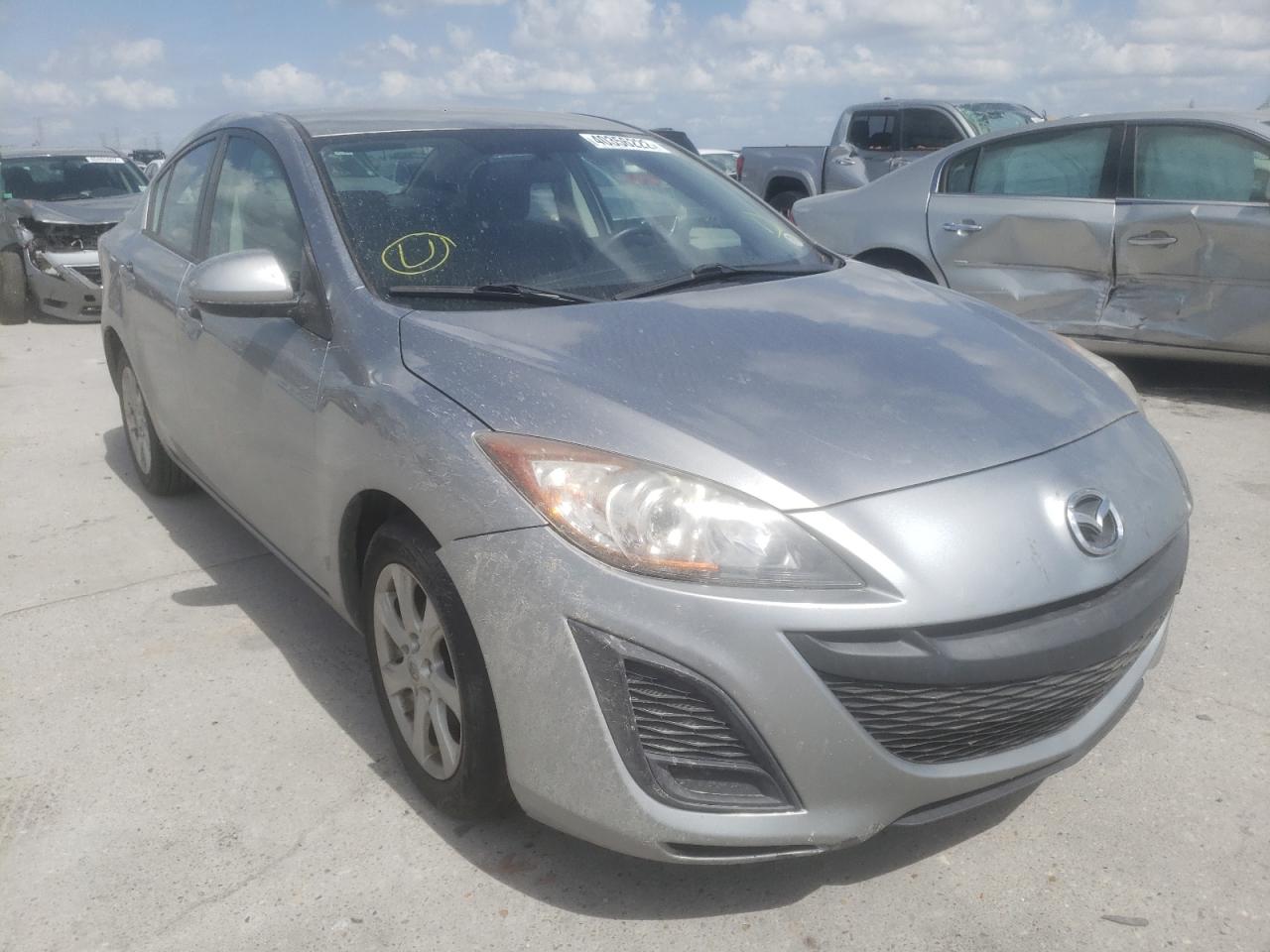 MAZDA 3 I 2011 with VIN JM1BL1VF5B1489804 - Photo from auction