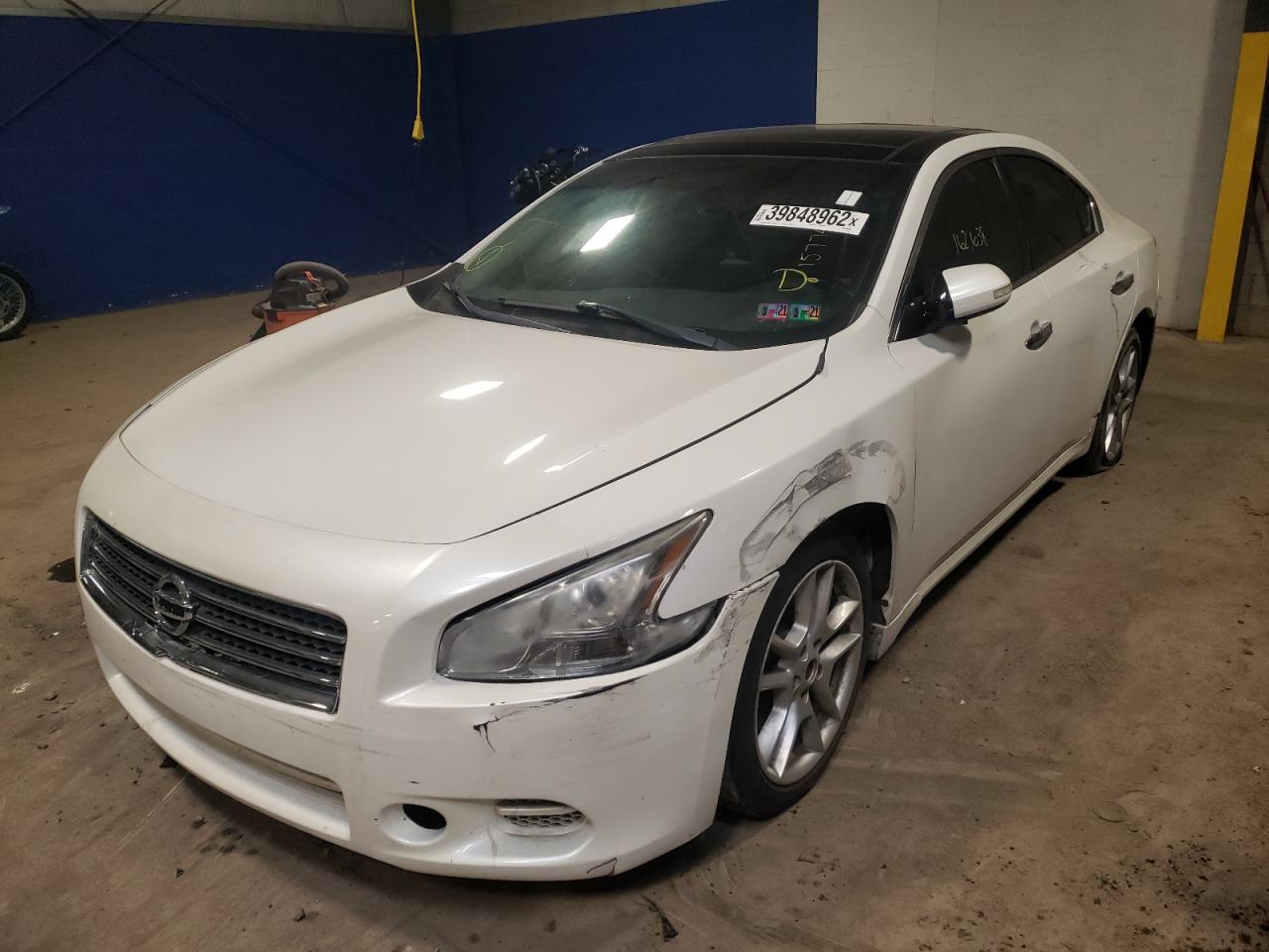 Photo 2 from auction – 2011 NISSAN MAXIMA S with VIN 1N4AA5AP2BC839472