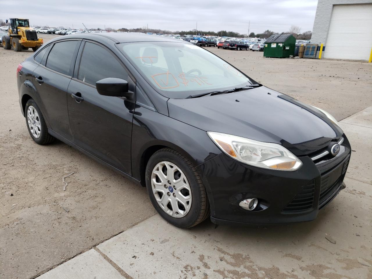 FORD FOCUS SE 2012 with VIN 1FAHP3F29CL337946 - Photo from auction