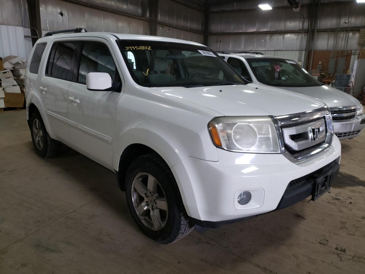 HONDA PILOT EX 2011 with VIN 5FNYF4H42BB001431 - Photo from auction