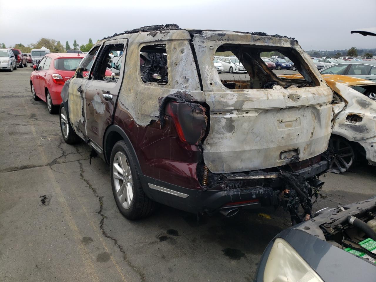 Photo 3 from auction – 2018 FORD EXPLORER L with VIN 1FM5K8F8XJGB66025