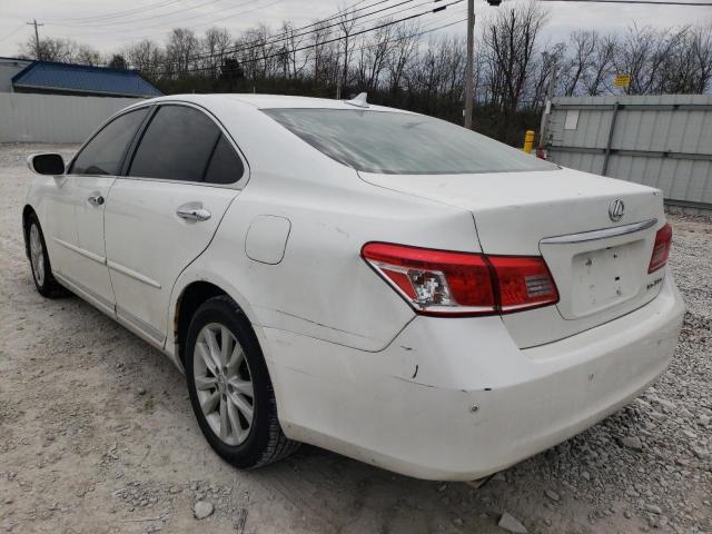 Photo 3 from auction – 2011 LEXUS ES 350 with VIN JTHBK1EG6B2438221
