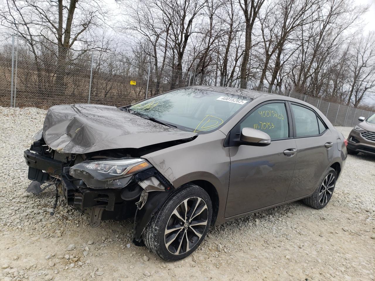 Photo 2 from auction – 2017 TOYOTA COROLLA L with VIN 5YFBURHE5HP643138