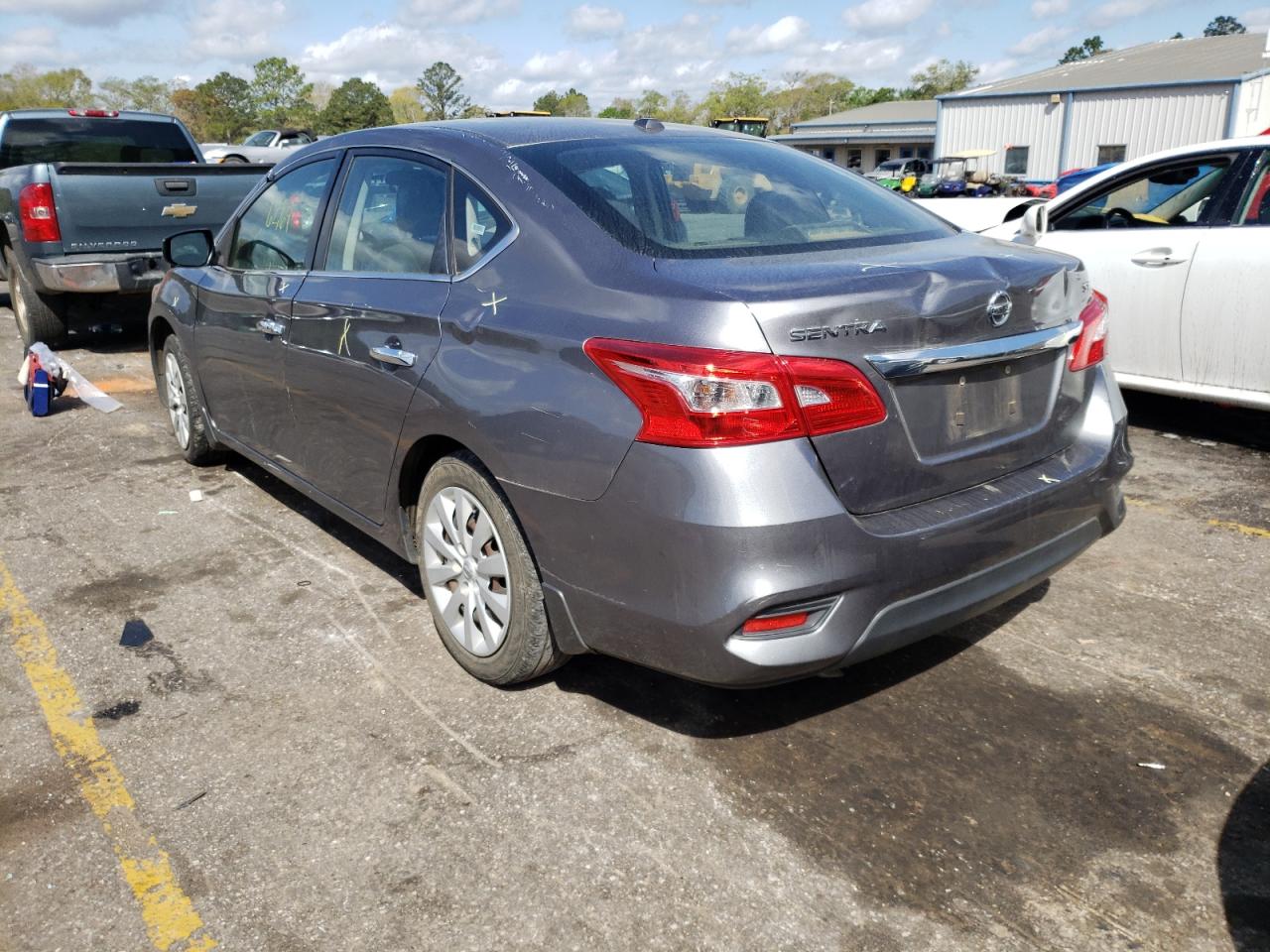 Photo 3 from auction – 2017 NISSAN SENTRA S with VIN 3N1AB7AP1HY376097