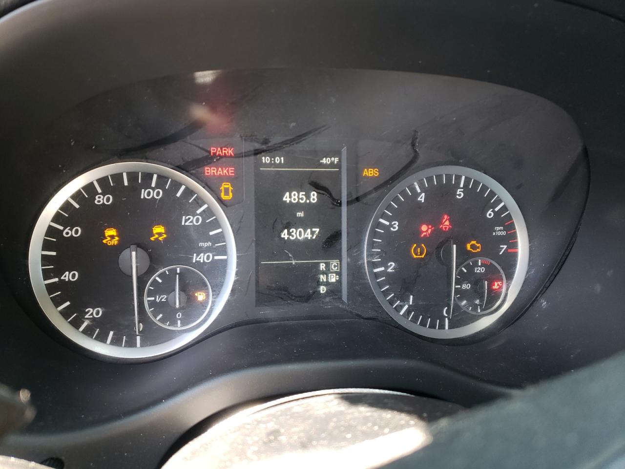 Photo 8 from auction – 2018 MERCEDES-BENZ METRIS with VIN WD4PG2EE8J3458014